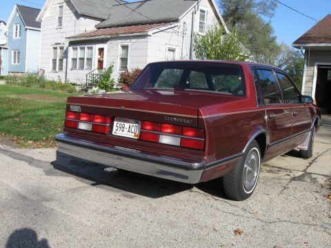 1983 Chevrolet Celebrity – excellent mechanical and cosmetic condition ...