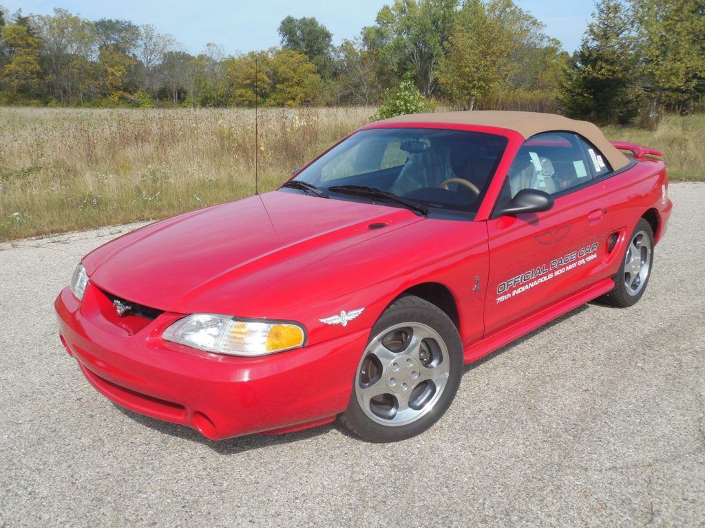 Beautiful 1994 Ford Mustang Cobra SVT Indy Pace Car