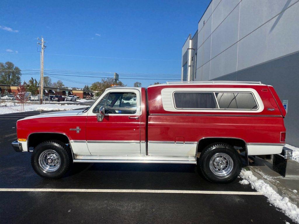 1985 Chevrolet Silverado K20 3/4 Ton 4×4 Pickup Single Cab Long Bed with only 39,225 Actual Miles