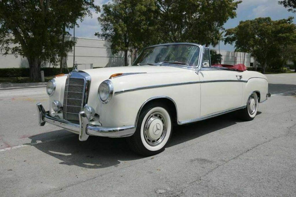 1959 Mercedes-Benz 220 S Convertible, Completely Restored Immaculate Condition!