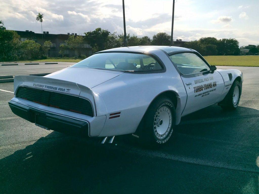 1980 Pontiac Trans Am Turbo Indy pace car collectors rare
