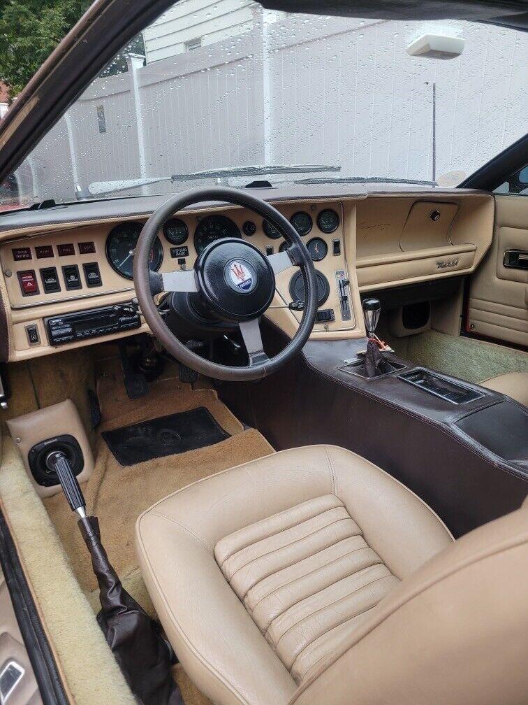 1980 Maserati Merak SS tan
