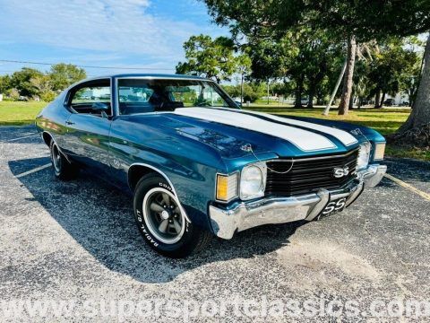 1972 Chevrolet Chevelle SS, Documented SS Car for sale