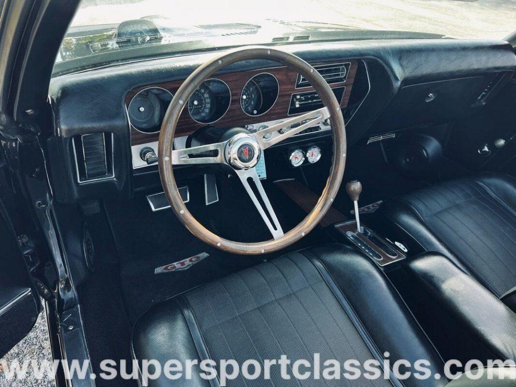 Documented and Rare 1970 Pontiac GTO 455 Convertible