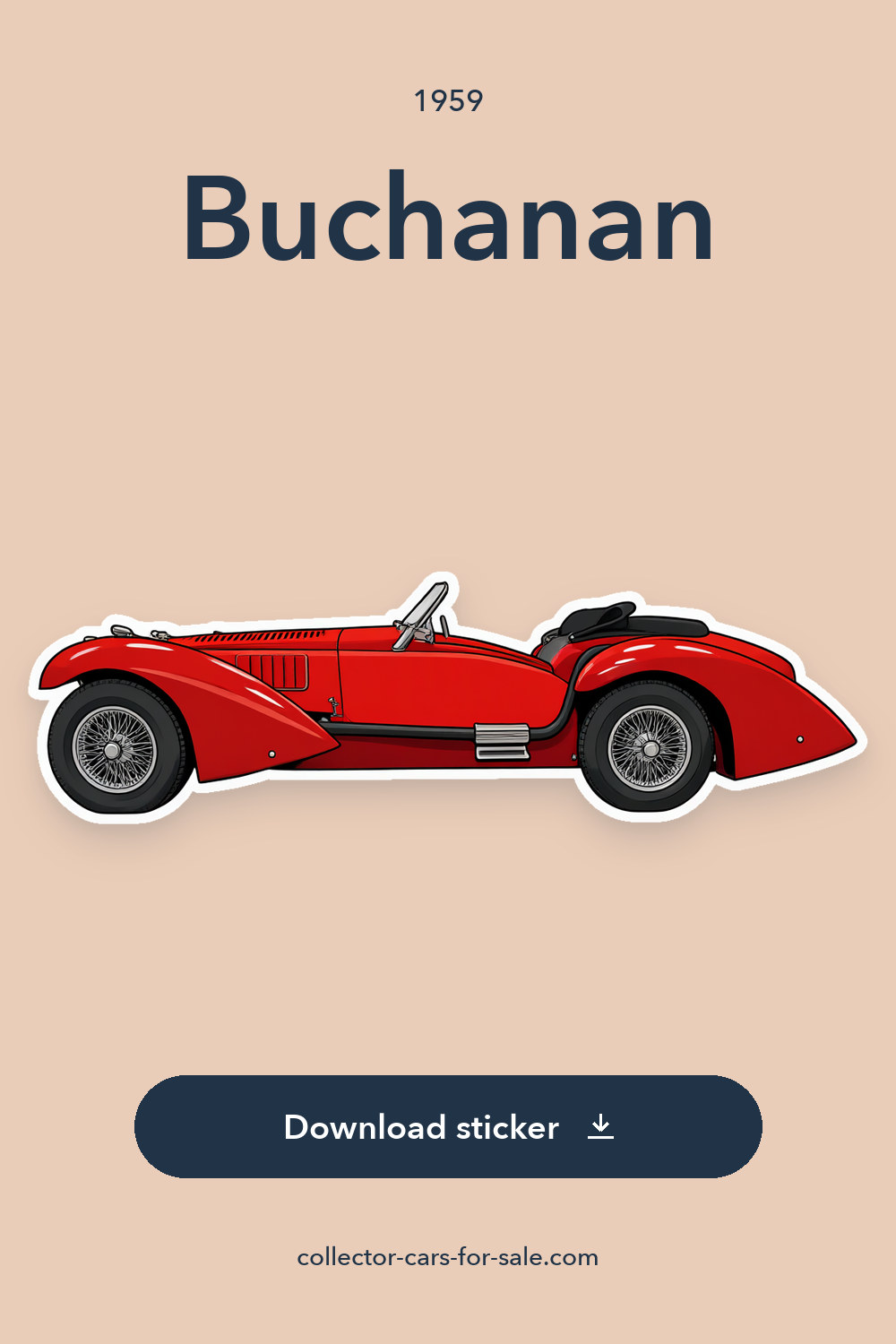 1959 Buchanan sticker preview